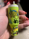 Wizard of Oz Mini Tumbler Chapstick Holder Keychain 🌈✨