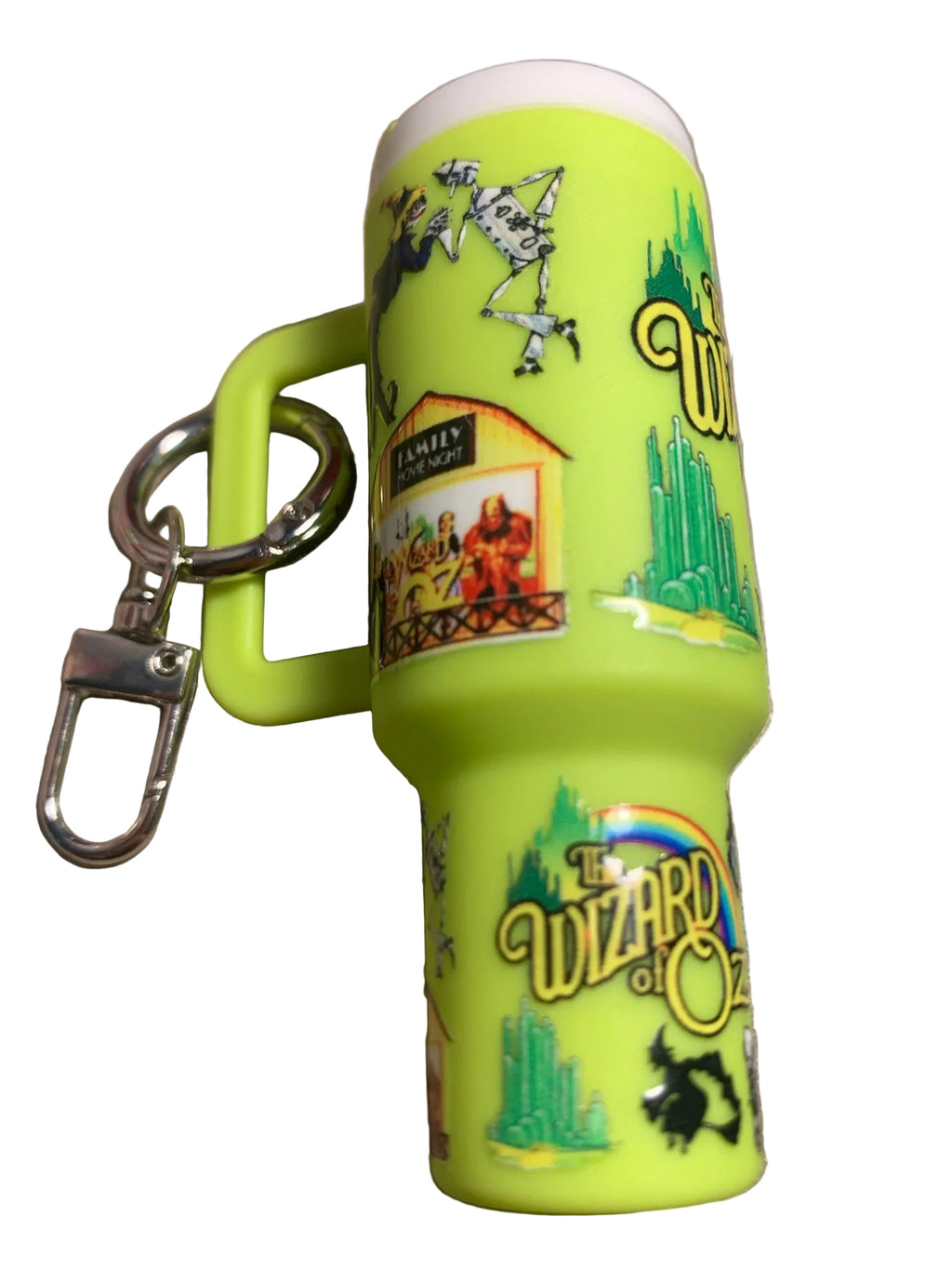 Wizard of Oz Mini Tumbler Chapstick Holder Keychain 🌈✨